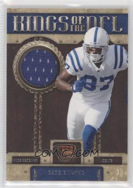 2011 Panini Crown Royale - Kings of the NFL - Materials #2 - Reggie Wayne /299