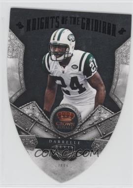 2011 Panini Crown Royale - Knights of the Gridiron - Black #10 - Darrelle Revis /25