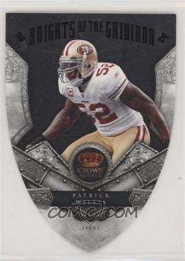 2011 Panini Crown Royale - Knights of the Gridiron - Black #9 - Patrick Willis /25