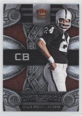 2011 Panini Crown Royale - Living Legends #20 - Willie Brown