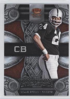 2011 Panini Crown Royale - Living Legends #20 - Willie Brown