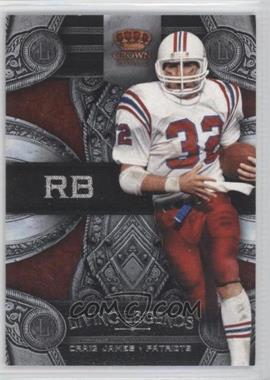 2011 Panini Crown Royale - Living Legends #9 - Craig James