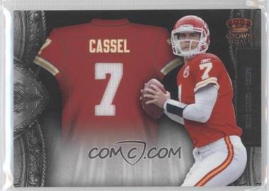 2011 Panini Crown Royale - Player Jersey Die-Cut Materials #6 - Matt Cassel /50