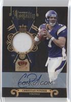 Christian Ponder #/25