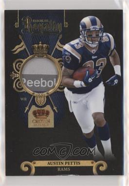 2011 Panini Crown Royale - Rookie Royalty - Materials Prime #16 - Austin Pettis /50 [EX to NM]