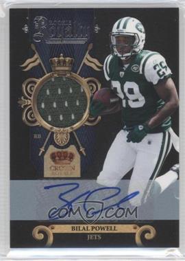 2011 Panini Crown Royale - Rookie Royalty - Materials Signatures #30 - Bilal Powell /100