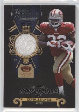 2011 Panini Crown Royale - Rookie Royalty - Materials #14 - Kendall Hunter /299