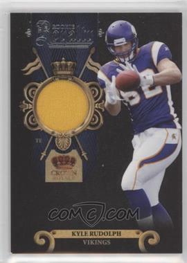 2011 Panini Crown Royale - Rookie Royalty - Materials #32 - Kyle Rudolph /299