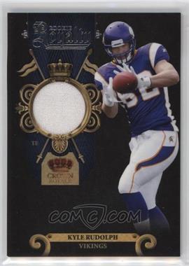 2011 Panini Crown Royale - Rookie Royalty - Materials #32 - Kyle Rudolph /299