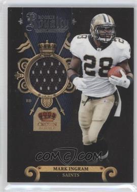 2011 Panini Crown Royale - Rookie Royalty - Materials #4 - Mark Ingram /299