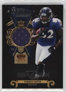 2011 Panini Crown Royale - Rookie Royalty - Materials #6 - Torrey Smith /299