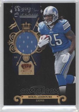 2011 Panini Crown Royale - Rookie Royalty - Materials #8 - Mikel Leshoure /299