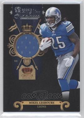2011 Panini Crown Royale - Rookie Royalty - Materials #8 - Mikel Leshoure /299