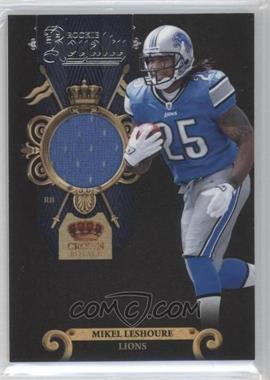 2011 Panini Crown Royale - Rookie Royalty - Materials #8 - Mikel Leshoure /299