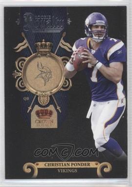 2011 Panini Crown Royale - Rookie Royalty #11 - Christian Ponder