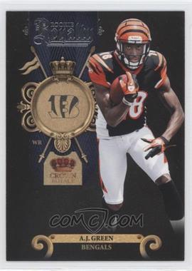 2011 Panini Crown Royale - Rookie Royalty #31 - A.J. Green
