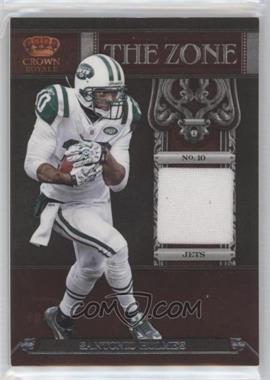 2011 Panini Crown Royale - The Zone - Materials #13 - Santonio Holmes /99