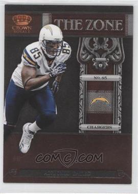 2011 Panini Crown Royale - The Zone #19 - Antonio Gates