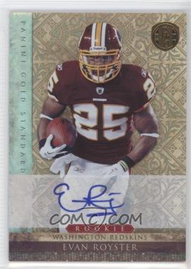 2011 Panini Gold Standard - [Base] - Gold Signatures #183 - Evan Royster /25