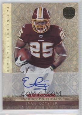2011 Panini Gold Standard - [Base] - Silver Signatures #183 - Evan Royster /499