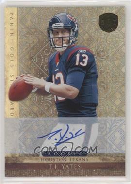 2011 Panini Gold Standard - [Base] - Silver Signatures #244 - T.J. Yates /499