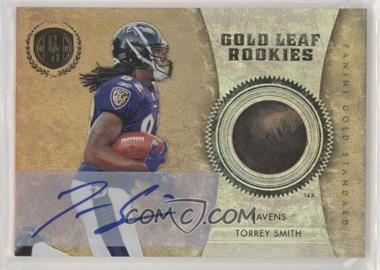 2011 Panini Gold Standard - Gold Leaf Rookies - 14k Gold Signatures #18 - Torrey Smith /6