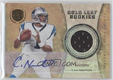 2011 Panini Gold Standard - Gold Leaf Rookies - Materials Signatures #1 - Cam Newton /50