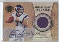 Christian Ponder #/50