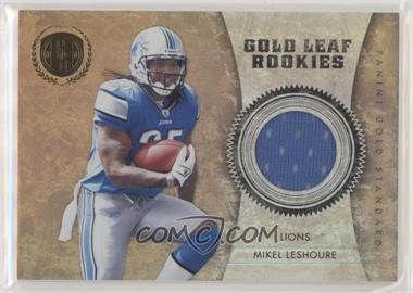 2011 Panini Gold Standard - Gold Leaf Rookies - Materials #17 - Mikel Leshoure /299