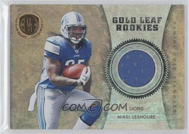 2011 Panini Gold Standard - Gold Leaf Rookies - Materials #17 - Mikel Leshoure /299