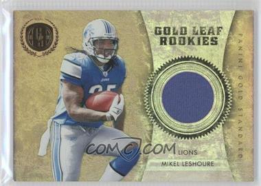 2011 Panini Gold Standard - Gold Leaf Rookies - Materials #17 - Mikel Leshoure /299