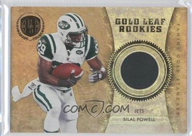 2011 Panini Gold Standard - Gold Leaf Rookies - Materials #34 - Bilal Powell /299