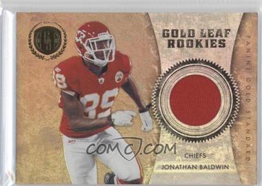 2011 Panini Gold Standard - Gold Leaf Rookies - Materials #9 - Jonathan Baldwin /299