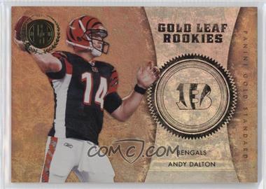 2011 Panini Gold Standard - Gold Leaf Rookies #11 - Andy Dalton /299