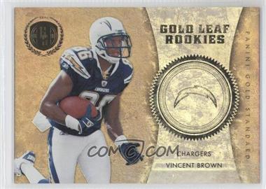 2011 Panini Gold Standard - Gold Leaf Rookies #27 - Vincent Brown /299