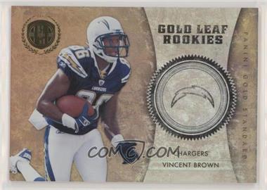 2011 Panini Gold Standard - Gold Leaf Rookies #27 - Vincent Brown /299
