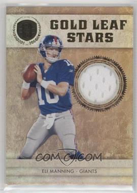 2011 Panini Gold Standard - Gold Leaf Stars - Materials #19 - Eli Manning /99