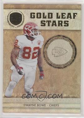 2011 Panini Gold Standard - Gold Leaf Stars #14 - Dwayne Bowe /299