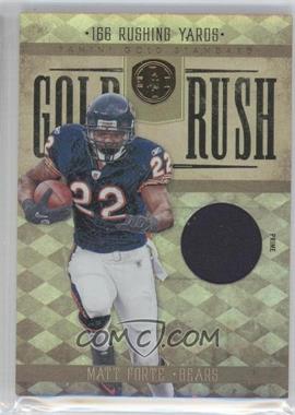 2011 Panini Gold Standard - Gold Rush - Materials Prime #16 - Matt Forte /25