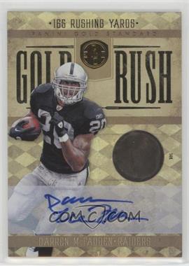 2011 Panini Gold Standard - Gold Rush - Materials Signatures #12 - Darren McFadden /10