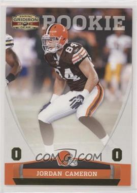 2011 Panini Gridiron Gear - [Base] - Gold O's #180 - Jordan Cameron /100