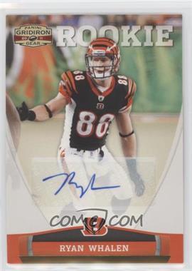 2011 Panini Gridiron Gear - [Base] - Gold Signatures #204 - Ryan Whalen /299