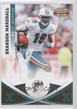 2011 Panini Gridiron Gear - [Base] - Gold X's #11 - Brandon Marshall /100