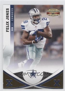 2011 Panini Gridiron Gear - [Base] - Gold X's #83 - Felix Jones /100