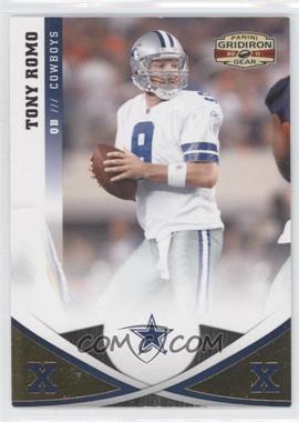 2011 Panini Gridiron Gear - [Base] - Gold X's #85 - Tony Romo /100