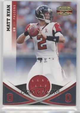 2011 Panini Gridiron Gear - [Base] - Silver O's Materials #108 - Matt Ryan /49