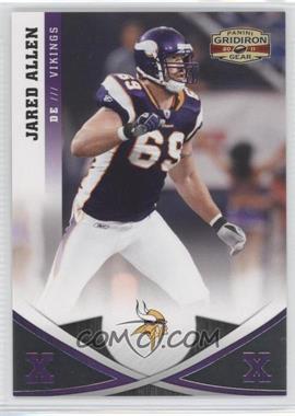 2011 Panini Gridiron Gear - [Base] - Silver X's #149 - Jared Allen /250