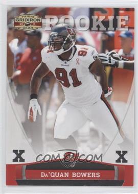 2011 Panini Gridiron Gear - [Base] - Silver X's #166 - Da'Quan Bowers /250