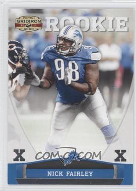 2011 Panini Gridiron Gear - [Base] - Silver X's #190 - Nick Fairley /250