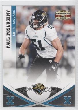 2011 Panini Gridiron Gear - [Base] - Silver X's #42 - Paul Posluszny /250